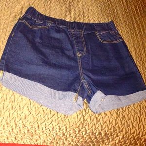 Blue Jean Denim Shorts